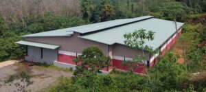 Steel hanger at Mathugama